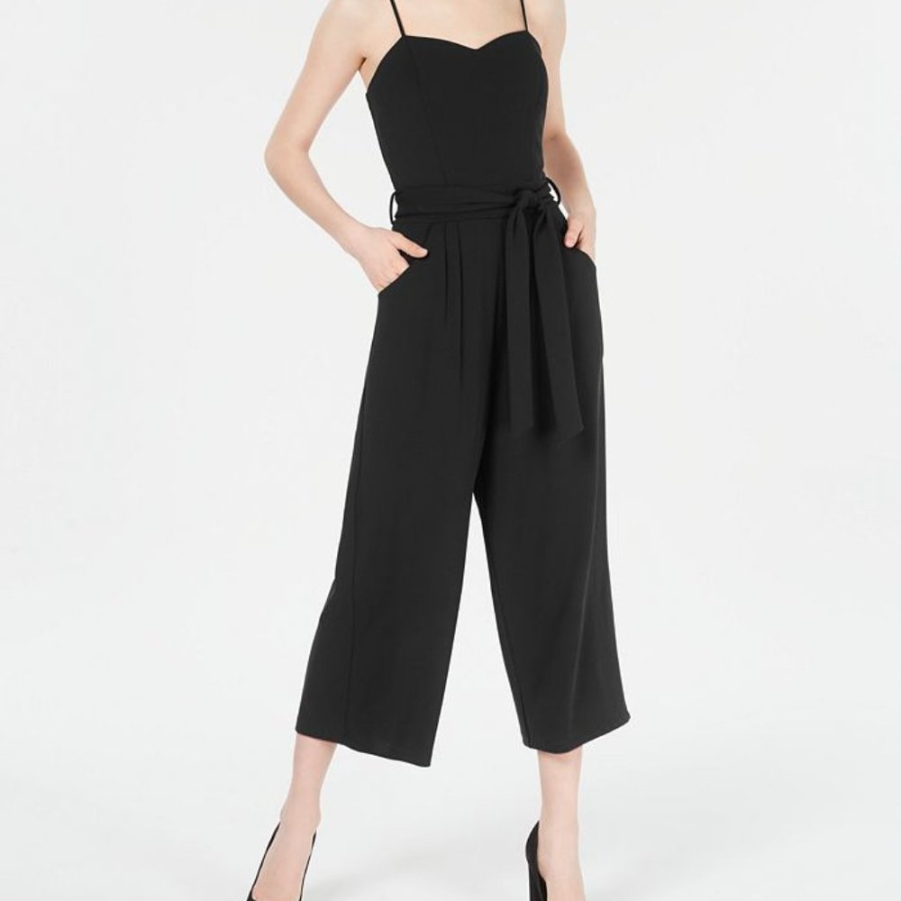 Emerald Sundae Jumpsuit with Tie-Waist